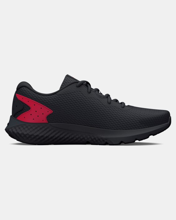 Men's UA Charged Rogue 3 Running Shoes in Black image number 6
